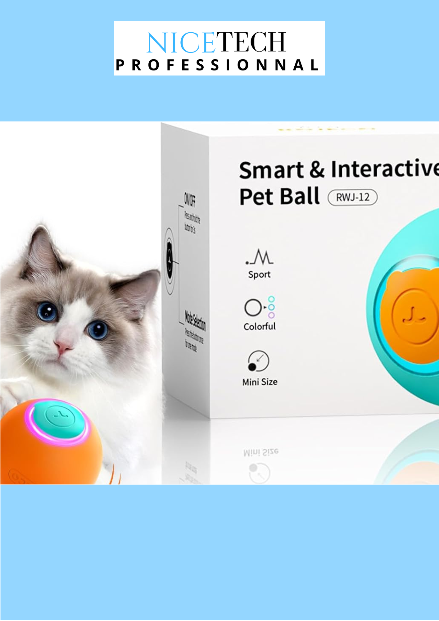 Jouet Interactif pour Chat et Chien